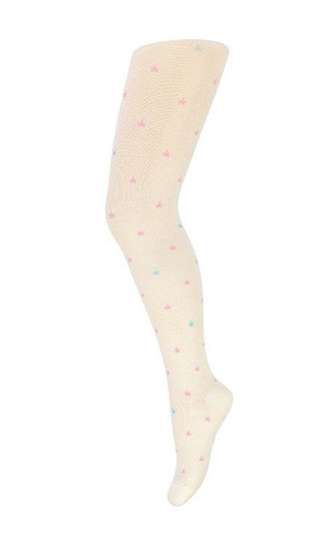 G28.59N Rajstopy Dziewczęce Cottoline Gatta 401 	white/lurex