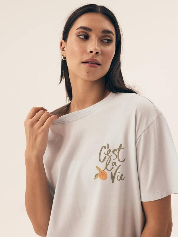 42684 Naranja Piżama Damska Henderson - pale blue