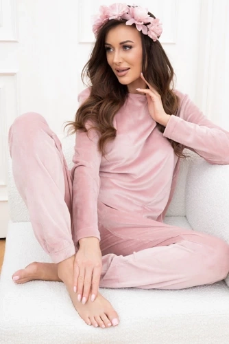 Akara Komplet damski Italian Fashion - róż pudrowy