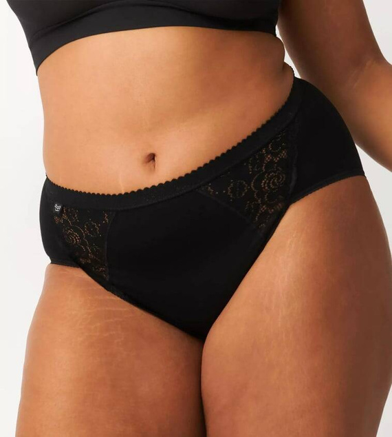 Chic Midi Figi damskie Sloggi - czarny