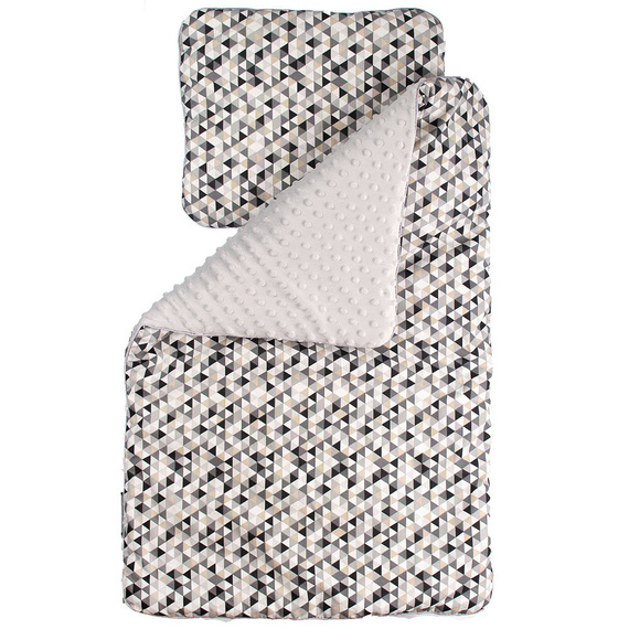 Trójkąty Komplet do wózka Martex szary