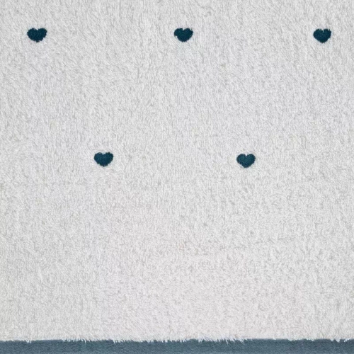 Baby 58 Ręcznik dziecięcy Serca Eurofirany biały/niebieski