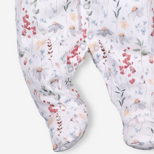 ABN-5058/KWI Łąka Pajacyk z bawełny organicznej Nini