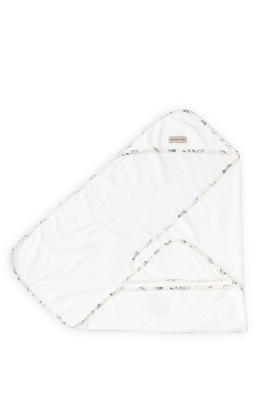 bambusowy ręcznik z kapturkiem Doctor Nap 4461 - milk