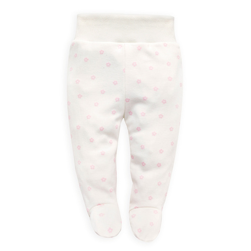 Lovely Day Pinokio Półśpiochy dziecięce - ecru kwiatki