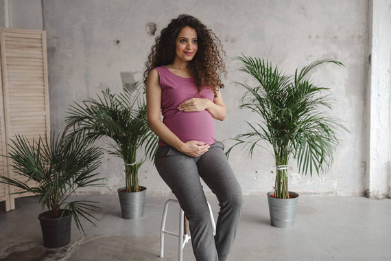 Milk Top Milk&Love koszulka ciążowa i do karmienia rose brown