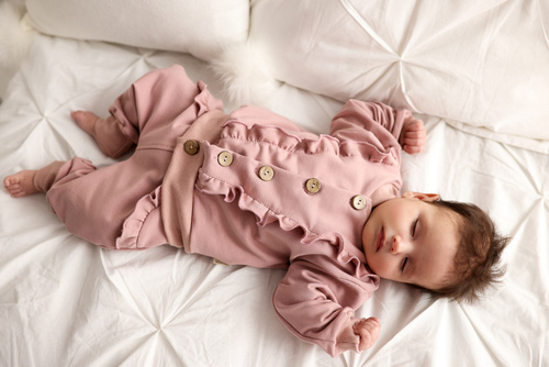 "Girl Blush" Makoma Dres niemowlęcy różowy