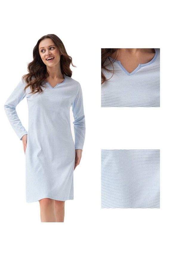 295 Koszula Nocna Luna niebieski