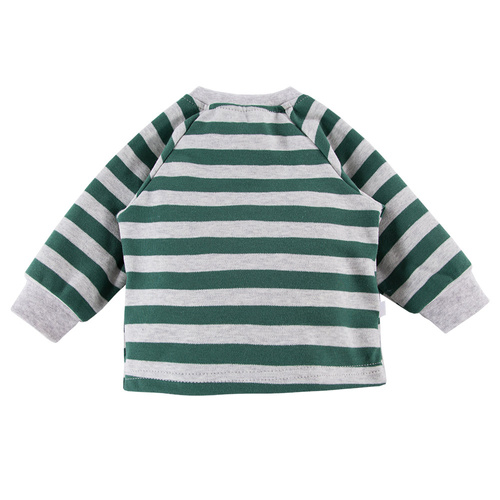 Ancymon Eevi Bluzka niemowlęca 2-pak - szary/zielony