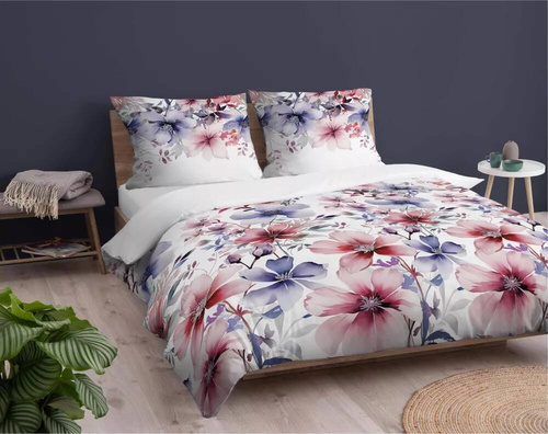 4965A Pościel bawełniana kwiaty Detexpol