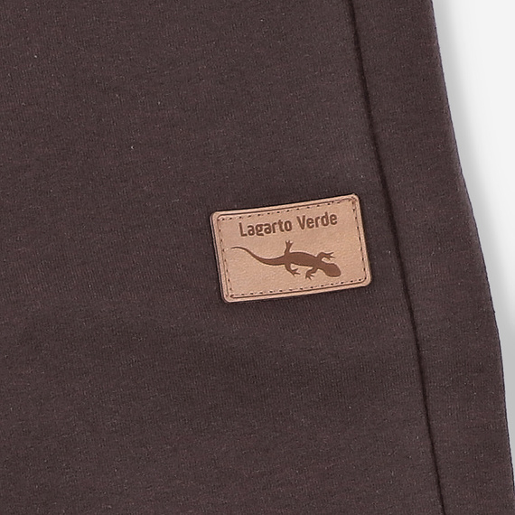 Spodnie dresowe Lagarto Verde - brązowy