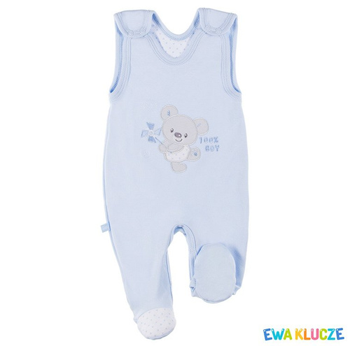 Śpioch bawełniany "NEWBORN" Ewa Klucze- ecru