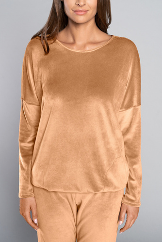 Juga Komplet Damski dł. rękaw, dł. spodnie Italian Fashion camel