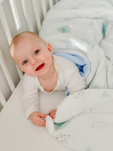 Muślinowa poduszka Sea Shells Yosoy