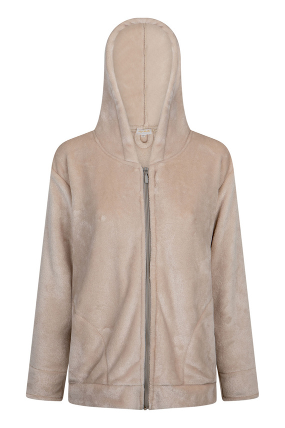 Mira Bluza damska polarowa ByShelly - beżowy