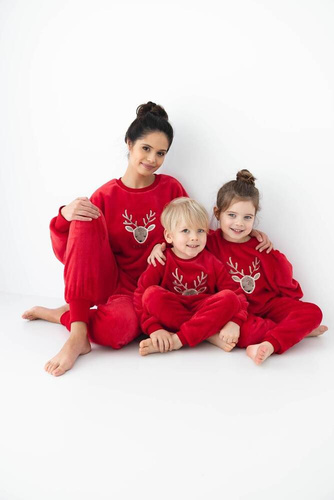 Sensis Harriet Piżama damska - czerwony