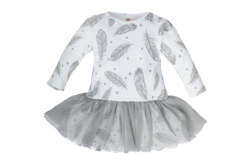 "WHITE ANGELO" Makoma Sukienka z tiulem 