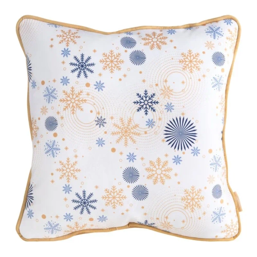 Carol poszewka świąteczna Eurofirany biały/złoty