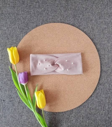 16KB damska opaska na głowę Marija - beżowy