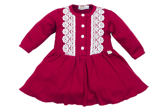 M174R Merry Cherry Sukienko-body Marija - czerwony