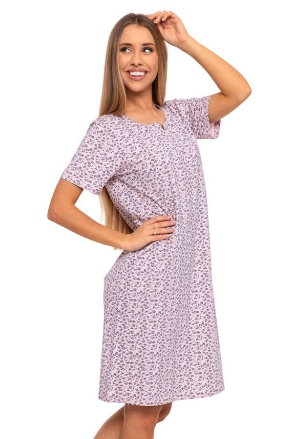 PDK3500-002, PDK4000-002 Koszula nocna z krótkim rękawem Moraj - szary