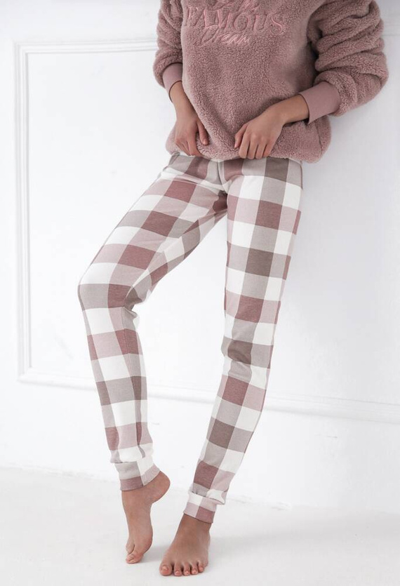 Kaycee Piżama damska Sensis Interlock- pudrowy róż