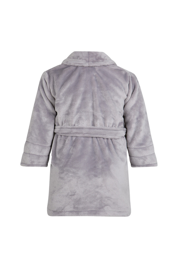 Calido Szlafrok dziecięcy polarowy ByShelly - jasny szary