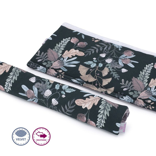 Osłonka na pałąk wózka Ocean Velvet Makaszka