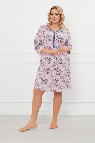 Lacenta koszula nocna do karmienia Italian Fashion 