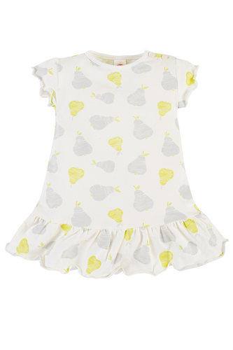 "Sweet Pears" Makoma Sukienka z falbanką 