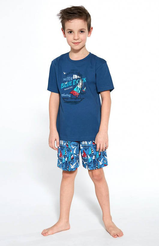 789,790/96 BLUE DOCK Cornette Piżama Chłopięca - jeans 
