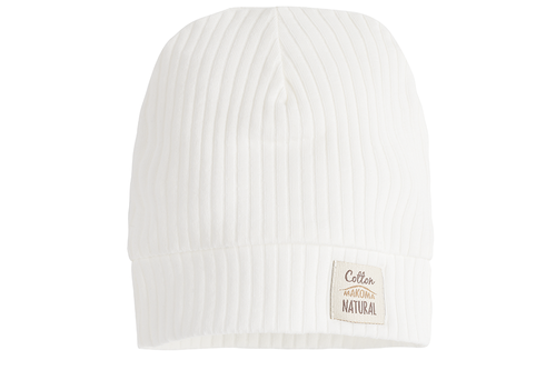 "Natural Harmony" Makoma Czapeczka niemowlęca ecru