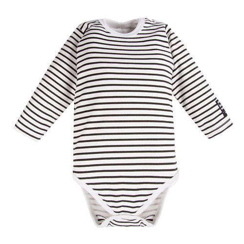 Magic Eevi Body z długim rękawem - białe paski