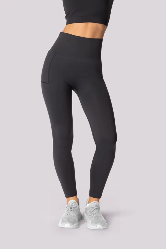 Base legginsy damskie Mona szary