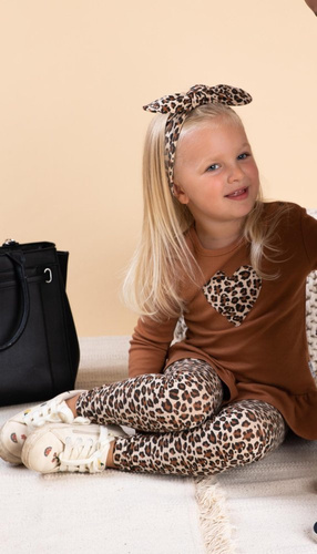 Bluzka z długim rękawem 171138 "Mia" Nicol - jasny brązowy