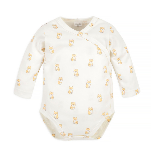 Lovely Day Pinokio Body wiązane- ecru pieski