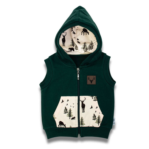 199272 Bambi Nicol Kamizelka dresowa z kapturem