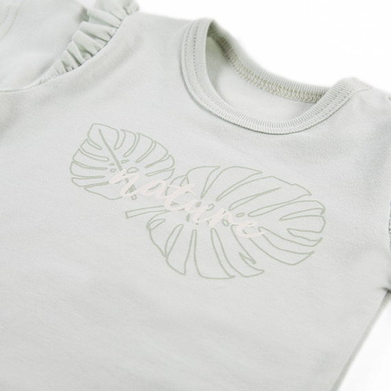 Nature Ewa Klucze Body z krótkim rękawem - zielony