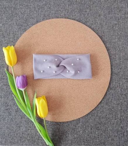 16KF damska opaska na głowę Marija - fiolet