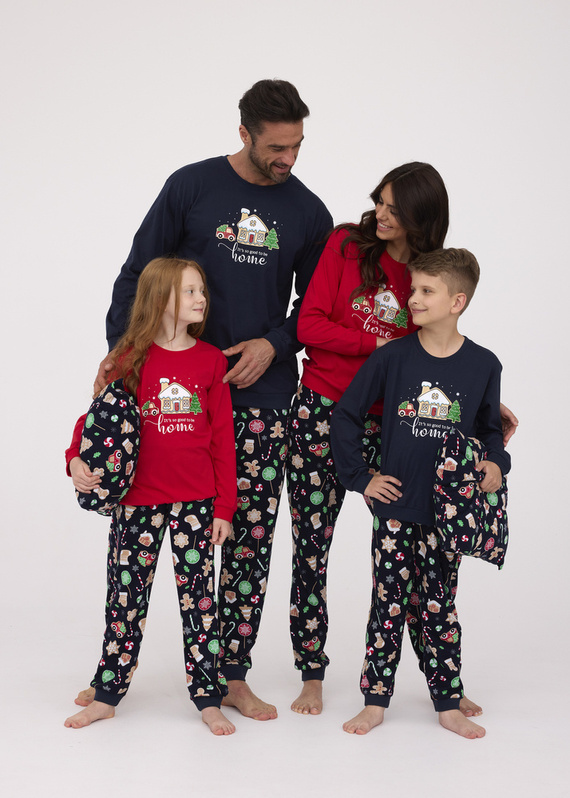 594/175 592/175 Home Piżama dziewczęca Cornette czerwony