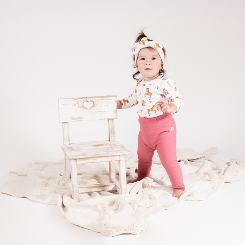 Legginsy prążkowane 216281 Lala Nicol