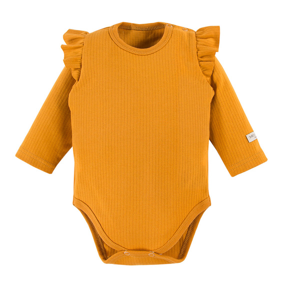 Body z długim rękawem "Simply Comfy" Ewa Klucze- miodowy 