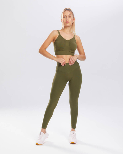 Flex legginsy damskie Spaio khaki