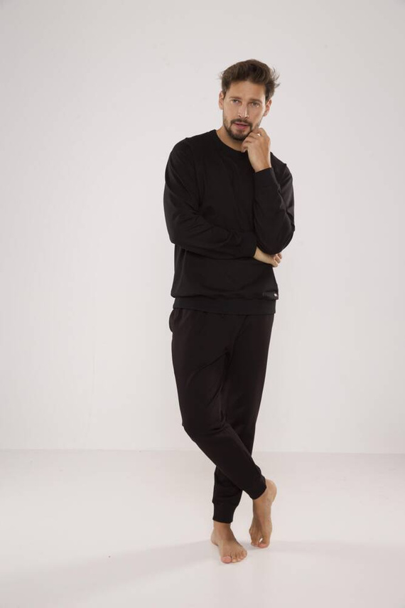 728 Just Bluza męska dresowa Forex - czarny