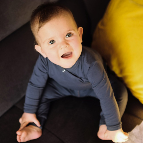 Spodnie niemowlęce 4286 Doctor Nap - deep blue