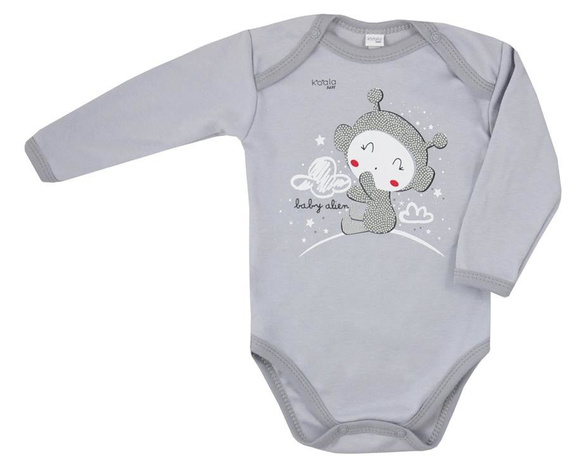 Body niemowlęce "CLOUDS" Koala białe