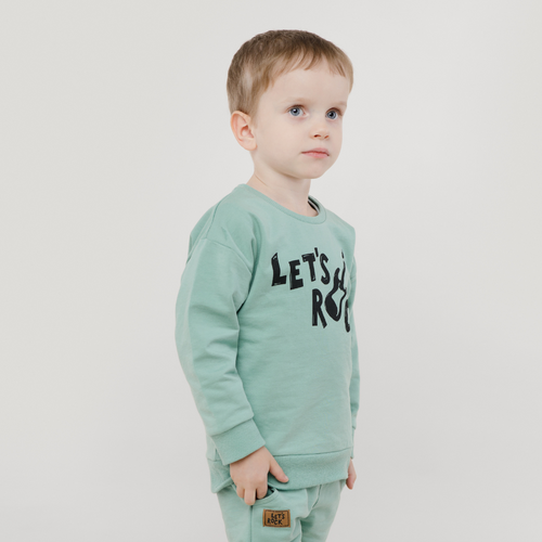 Lets Rock Pinokio Bluza dla chłopca - zielony