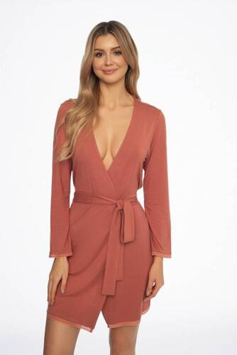 41315 Alena Szlafrok damski Henderson różowy