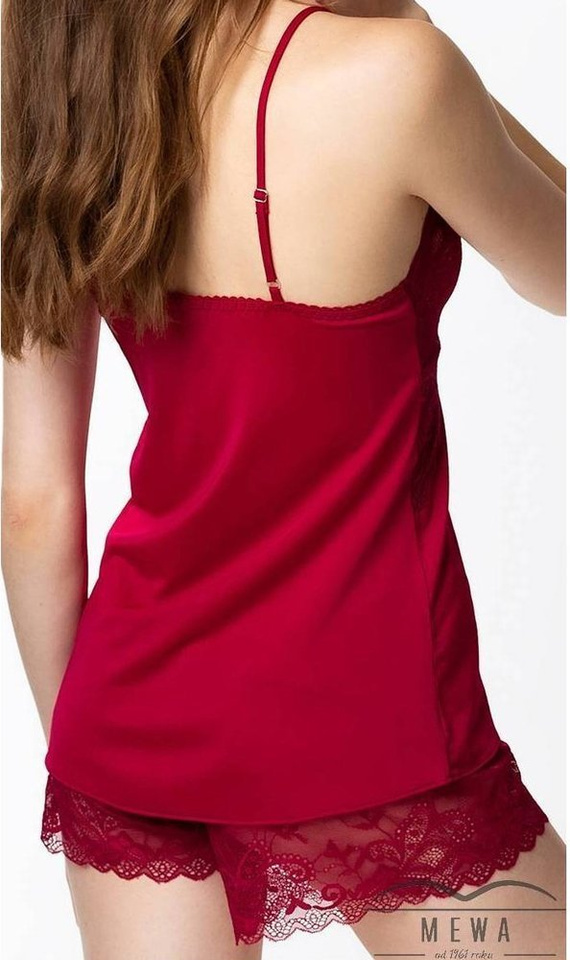 86398 Chantal piżama damska Visti burgund