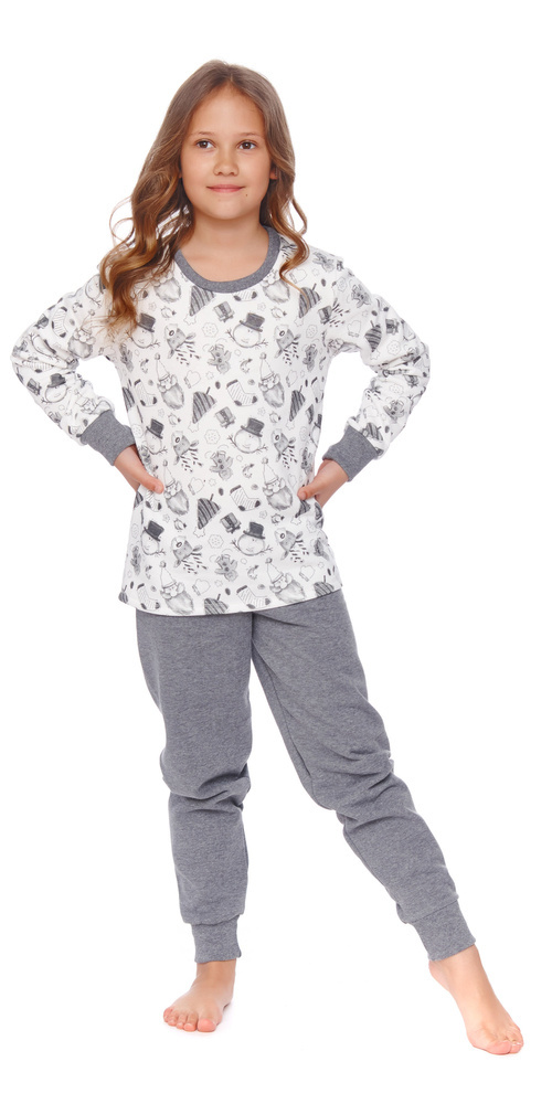 Piżama dziecięca 4548 Unisex Doctor Nap - snowman